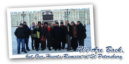 �We Are Back, but Our Hearts Remain in St Petersburg�